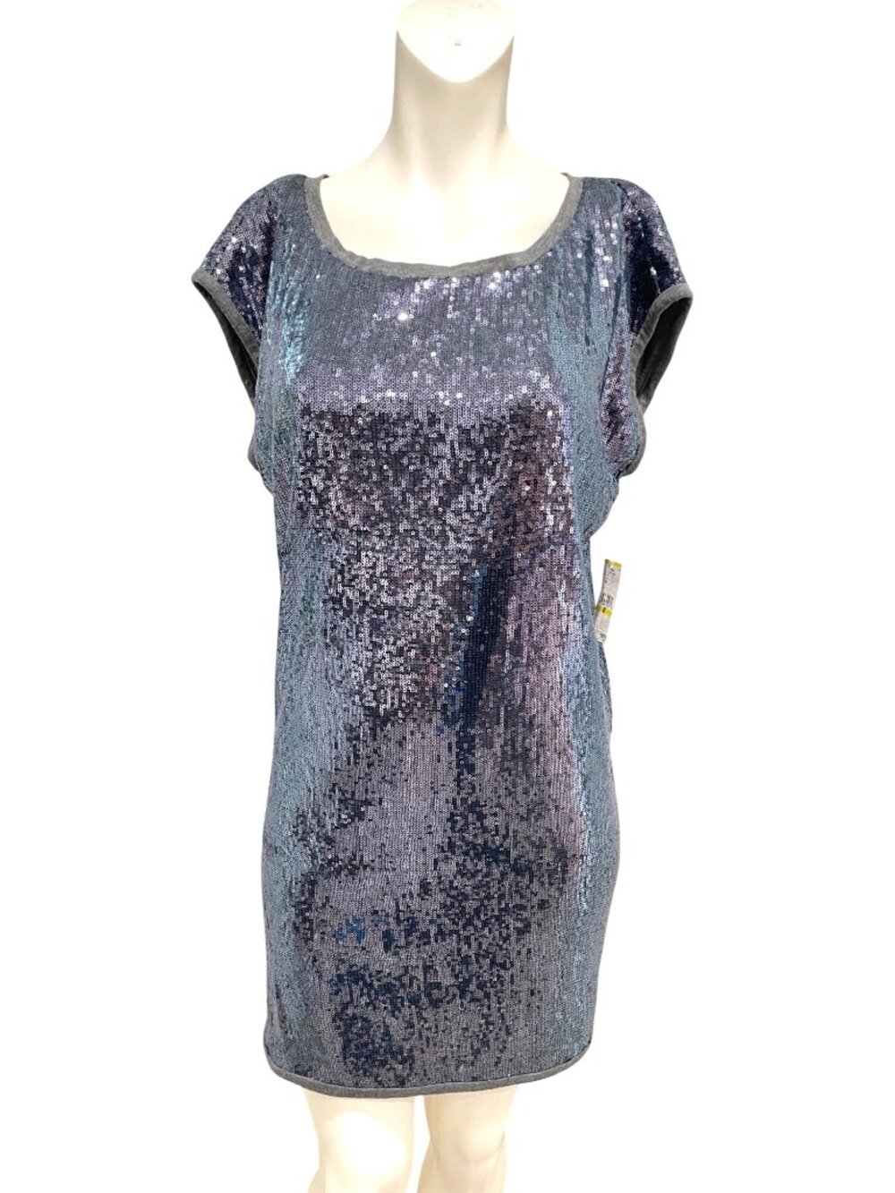 Rachel Roy Blue Sequin Mini Dress NWT Size Medium